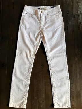 Vigoss White Embellished Skinny Jeans